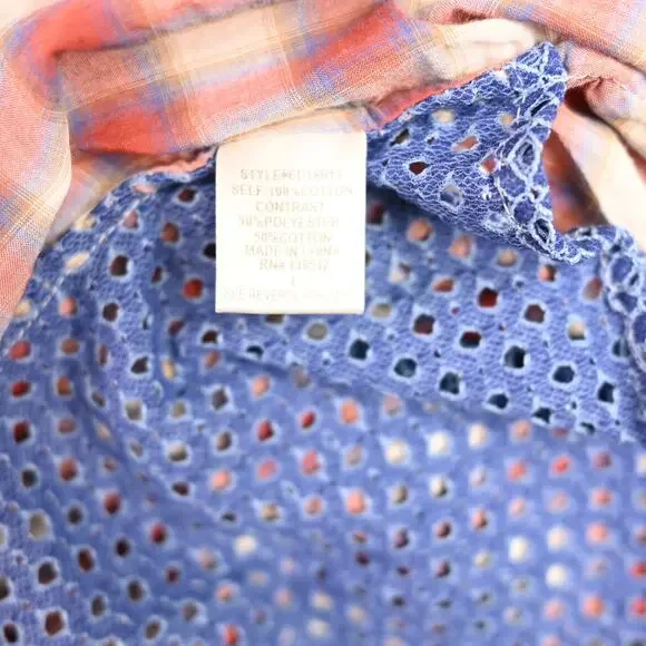 Anthropologie Aratta Silent Journey Plaid Duster Dress, large - Picture 7 of 7